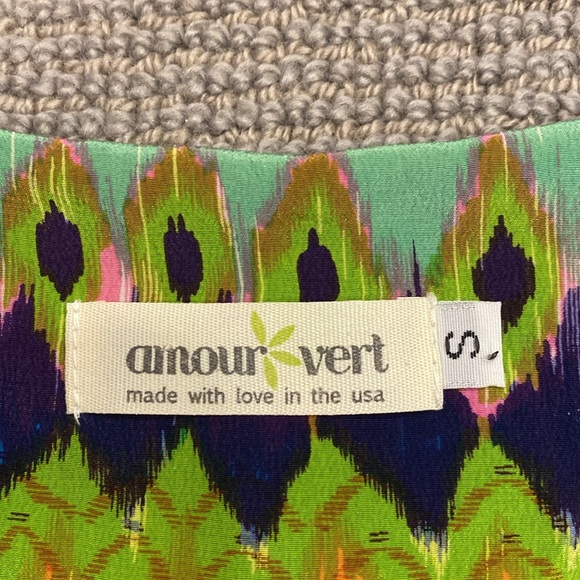 Amour vert silk dress - Picture 9 of 10